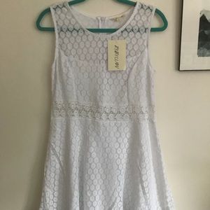 White lace sundress